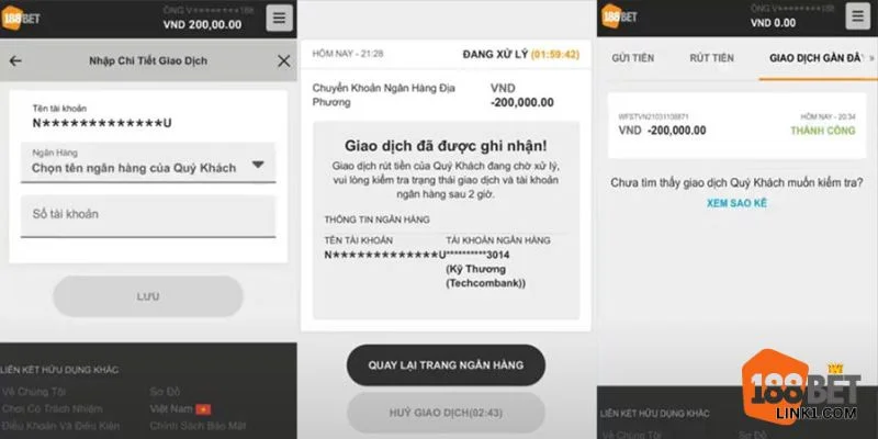 188BET - Thiên Đường Slots Online 188Bet Cho Game Thủ Việt 2025 Người chơi khi thắng lớn lập tức có thể rút tiền về tài khoản cá nhân để tiêu xài.